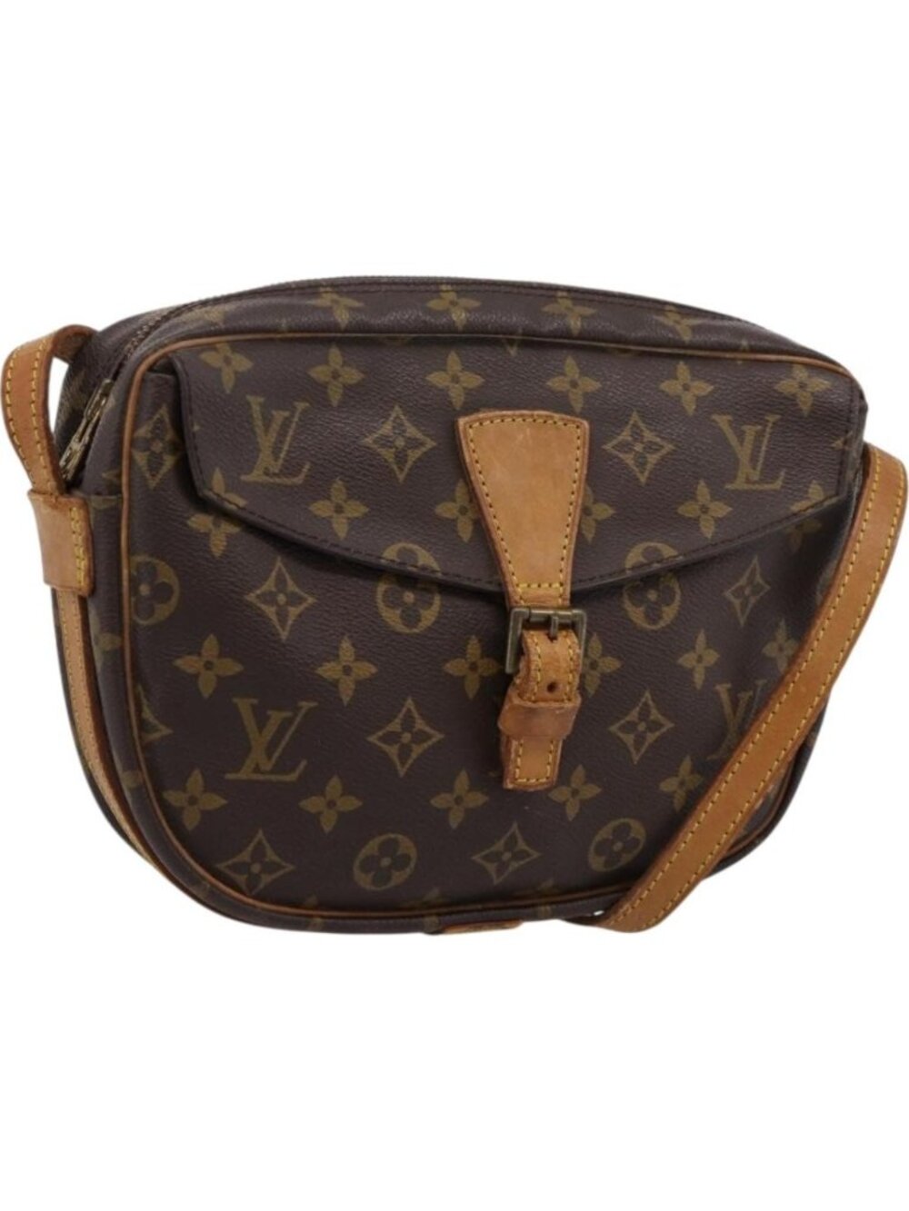 LOUIS VUITTON Monogram Jeune Fille MM Shoulder Bag M51226